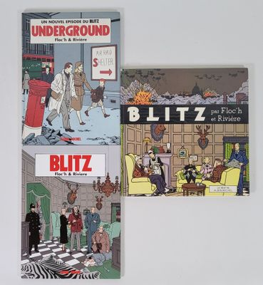 deux livres posés sur une table blanche, sur un sol à carreaux noirs et blancs