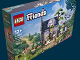 a box that has a lego friends set inside of it