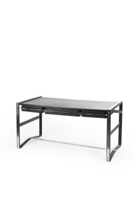 Jacques ADNET (1900-1984) Bureau rectangulaire, plateau gain… - Photo 1