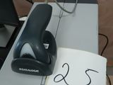 a stapler that is sitting on top of a piece of paper