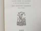 an open book with a picture of a woman on it