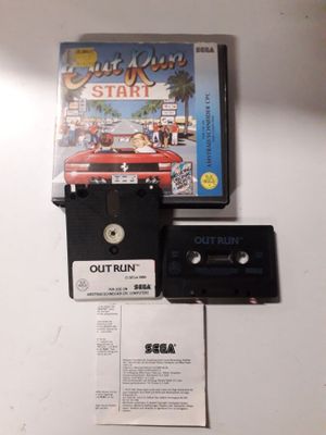 OUT RUN Amstrad sega