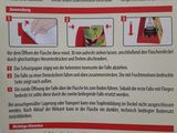 an image of the instructions are in the box on the table
