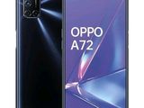 the oppo a72 smartphone is shown in black