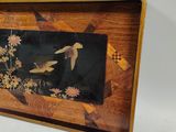 a picture of a picture of birds flying in the sky