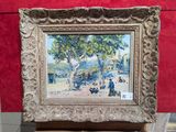une photo d'une peinture exposée dans un musée