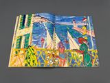 une photo d'un livre sur lequel figure l'image d'un bateau