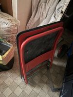 1 roll pratique en métal rouge