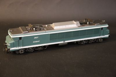 a toy train that is sitting on a table