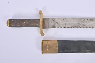 two knives that are sitting side by side on a white surface