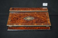 Napoléon III « ÉCRITOIRE DE TABLE » - en bois de racine - L …
