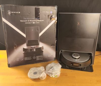 ECOVACS DEEBOT X1 Omni, Robot aspirateur Laveur avec Station…