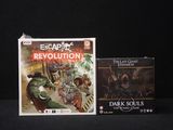 a box with a game on it next to a box with a game on it