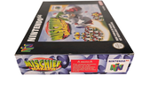 a box with a game inside of it on a white surface