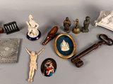 a lot of different items that are on the table