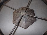 a metal object that is sitting on a table