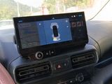 a picture of a car dashboard with a gps device