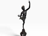 an image of a statue of a woman holding a bird