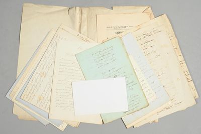 GIRONDE. Correspondance adressée au poète bordelais Henri DE…