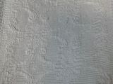 an image of a close up of a white blanket