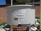 an image of a large white tank with a sticker on it