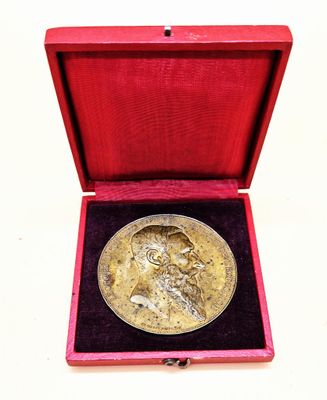 MEDAILLE – LEOPOLD II / Médaille commémorative de l’Expositi…