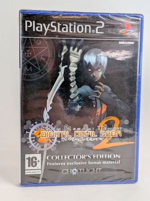 the box for the playstation2 video game soul eaterer 2 is sitting on a white surface