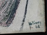 une photo d'un tableau représentant une femme portant un chapeau