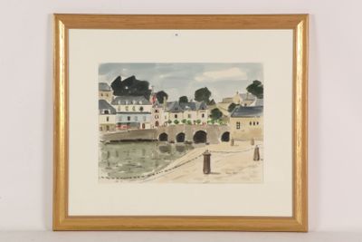 a picture of a picture of a painting hanging on a wall