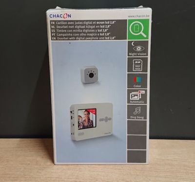 Interphone Vidéo Avec Judas CHACON, Digital Avec Écran Lcd 2…