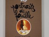 un livre marron avec l'image d'un lapin dessus
