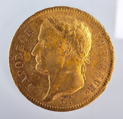 [FRANCE - 1er EMPIRE] 1 pièce 40 francs or 1811A. Usures - Photo 1