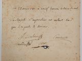 une vieille lettre manuscrite sur laquelle est perché un oiseau