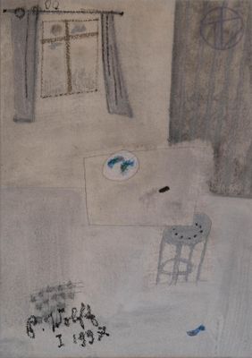 Patrick WOLFF (né en 1929) "La cuisine"