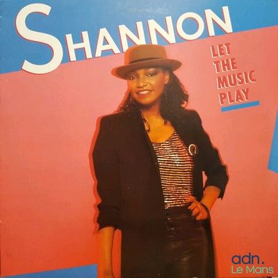 On voit la pochette de l'album « Shannon Let the Music Play ».