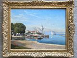 a picture of a painting hanging on the wall