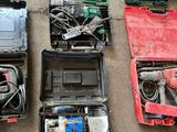 a lot of tools that are sitting on the ground