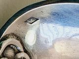 a close up view of a motorcycle helmet on a table