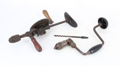 a lot of tools that are laying out on the table