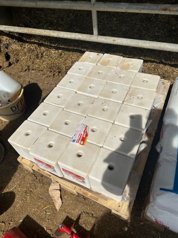 23 blocs de sel iodé de 12 kgs