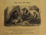 un vieux livre avec l'image d'un homme et d'une femme