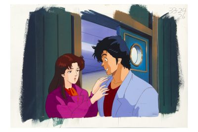 an image of a man and a woman standing next to each other