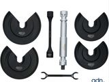 une image représentant un ensemble d'outils comprenant une clé à molette et une clé à molette à anneau