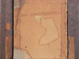 an old picture of a piece of paper with a map of the state of indiana in it