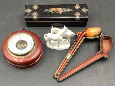 various items that are sitting on a table