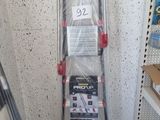 a picture of a ladder in a store with a price tag on it