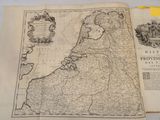 an old map of the kingdom of england and wales in a book