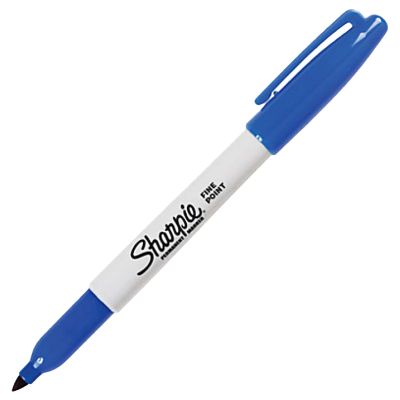 SHARPIE - Marqueur indélébile - Pointe fine - Encre bleue - …