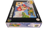a box with a video game on it on a white surface