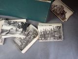 a lot of old books on the table